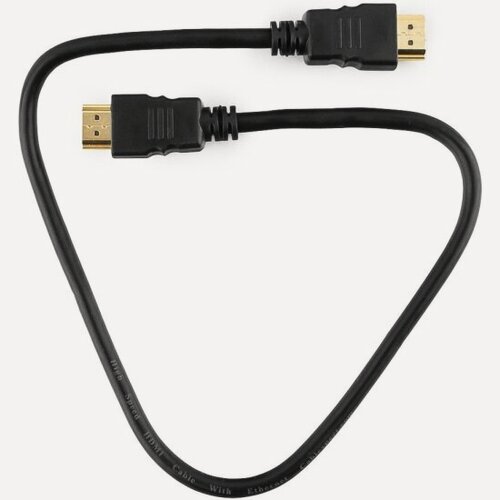Изображение товара Кабель HDMI Cablexpert , 0.5м, v2.0, 19M/19M, черный, позол. разъемы, экран