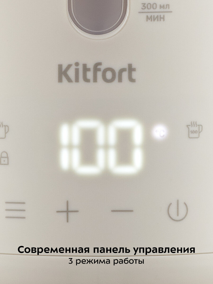 Чайник Kitfort КТ-6695 — фото 1