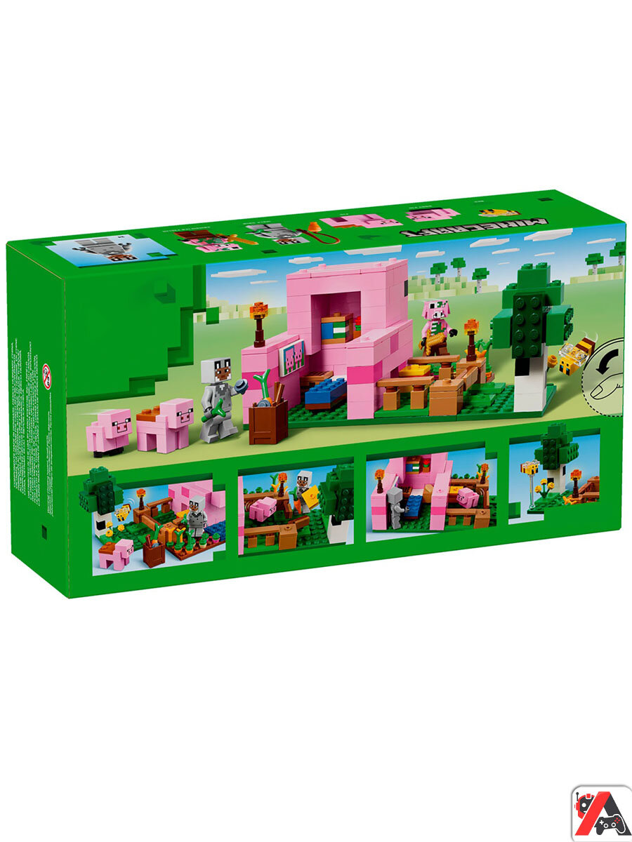 Конструктор Майнкрафт Домик для поросят — фото 1
