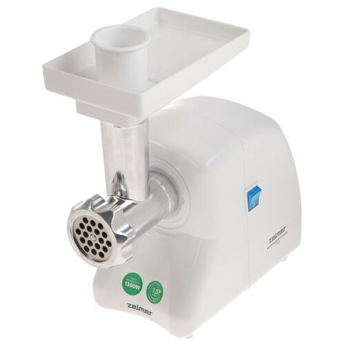 Мясорубка Zelmer ZMM2853B 1300 Вт 15 кгмин 4 насадки белая 728000₽