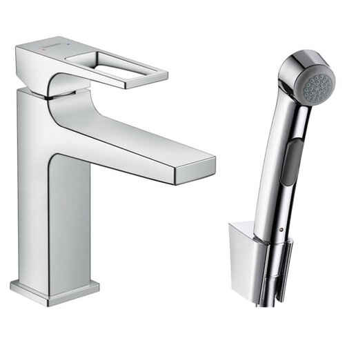 Смеситель для биде hansgrohe Metropol 74522000 хром смеситель для биде hansgrohe metropol classic 31320000 хром