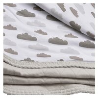 Плед LODGER Dreamer Quilt 75x100 см shell cloud