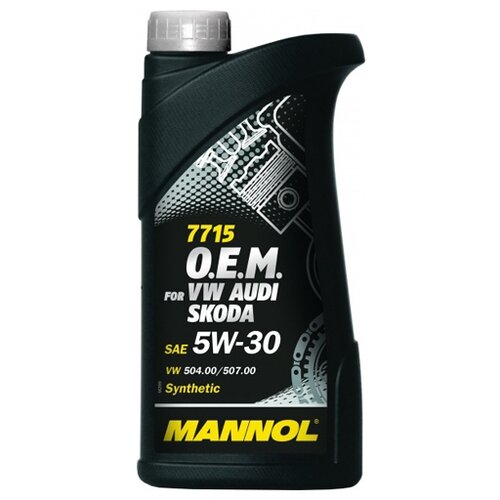 MANNOL 7002 Масло мотор. O.E.M. for VW AUDI SKODA 5W-30 20 л.