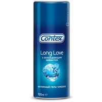 Contex гель-смазка "Long Love", с охлаждающим эффектом, 100 мл