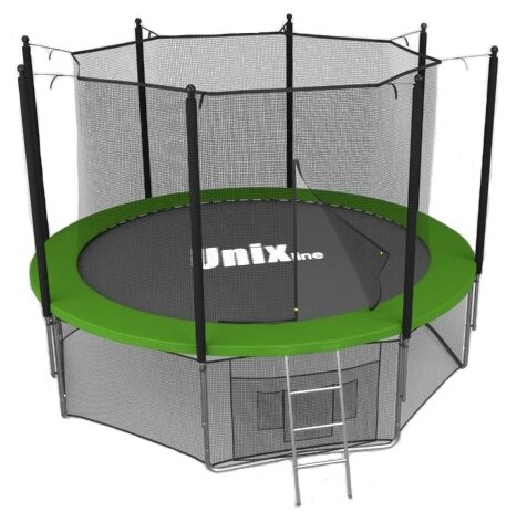  Unix line inside (green), 8 ft