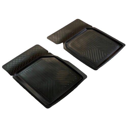 Передние коврики в салон для Hyundai Sonata Tagaz (2004-2012) резина 2 шт