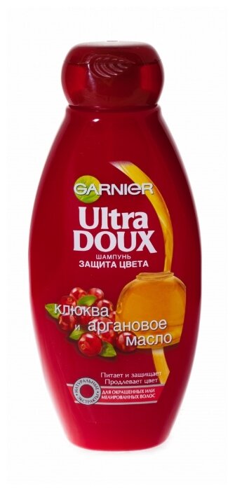 GARNIER шампунь Ultra Doux Клюква и аргановое масло для окрашенных или мелированных волос