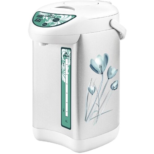 Чайник-термос электрический 40Л 750ВТ тюльпаны на белом добрыня 496800₽