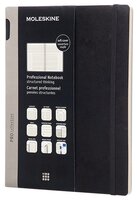 Блокнот Moleskine Professional Soft XL 190x250, 86 листов 406954(PROPFNT4SBK)