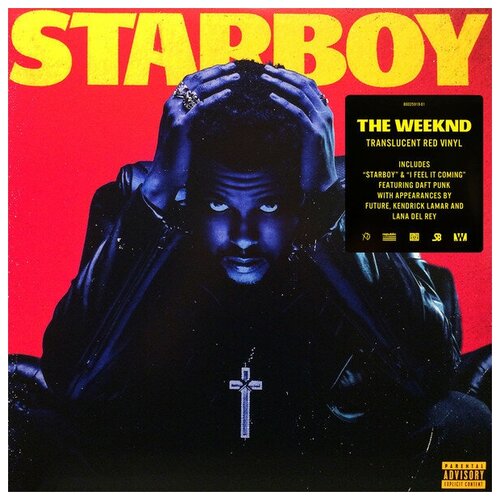weeknd weeknd starboy 2 lp Виниловая пластинка XO / Republic Records, WEEKND / STARBOY (2LP)
