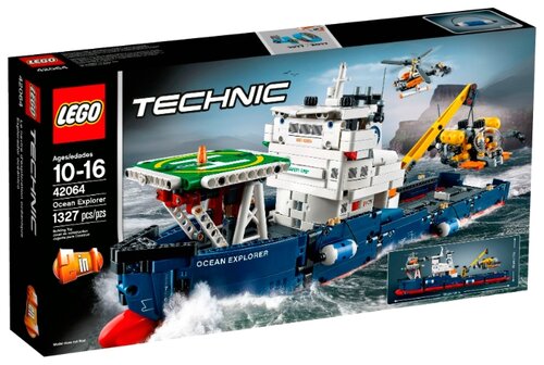 Конструктор LEGO Technic 42064 Исследователь океана, 1327 дет.