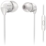 Наушники Philips SHE3515, mini jack 3.5 mm, белый