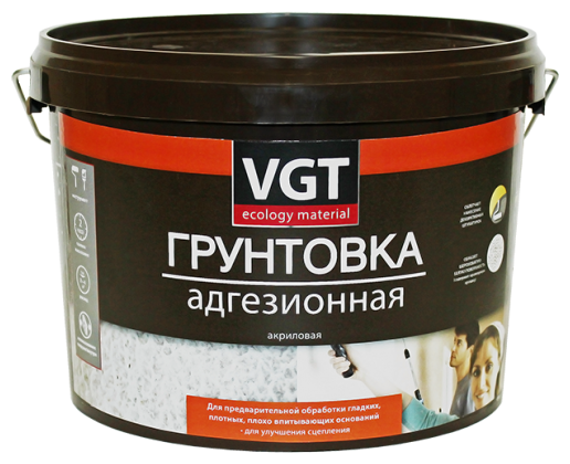 фото Грунтовка VGT адгезионная акриловая