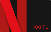 Подарочная карта Netflix 100 лир TL Турция / Подписка Netflix / Пополнение счета, цифровой код