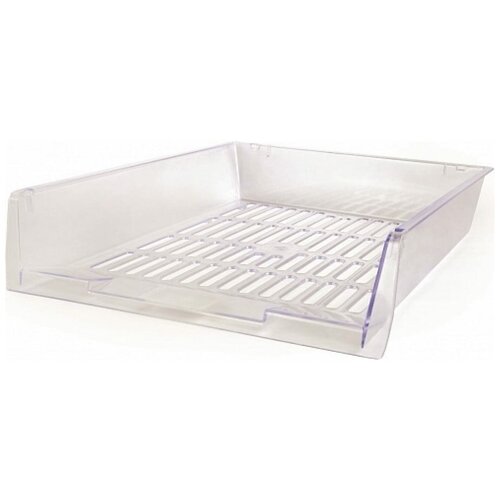 Лоток горизонтальный Hatber 340x270x70 мм цвет прозрачный 356₽