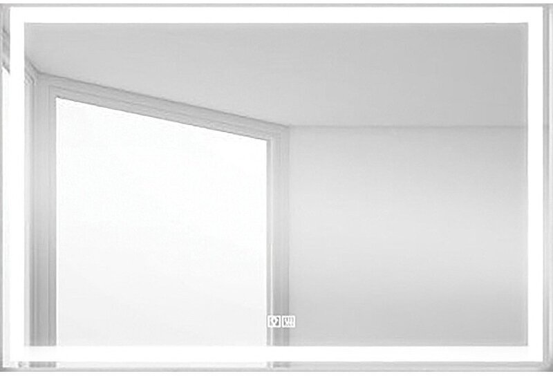 BelBagno Зеркало Belbagno SPC-GRT-900-600-LED-TCH-WARM, с подсветкой, 90х60 см - фотография № 13