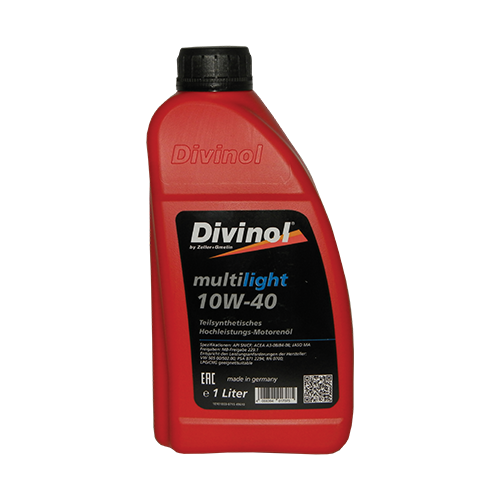 Полусинтетическое моторное масло Divinol Multilight 10W-40, 4 л