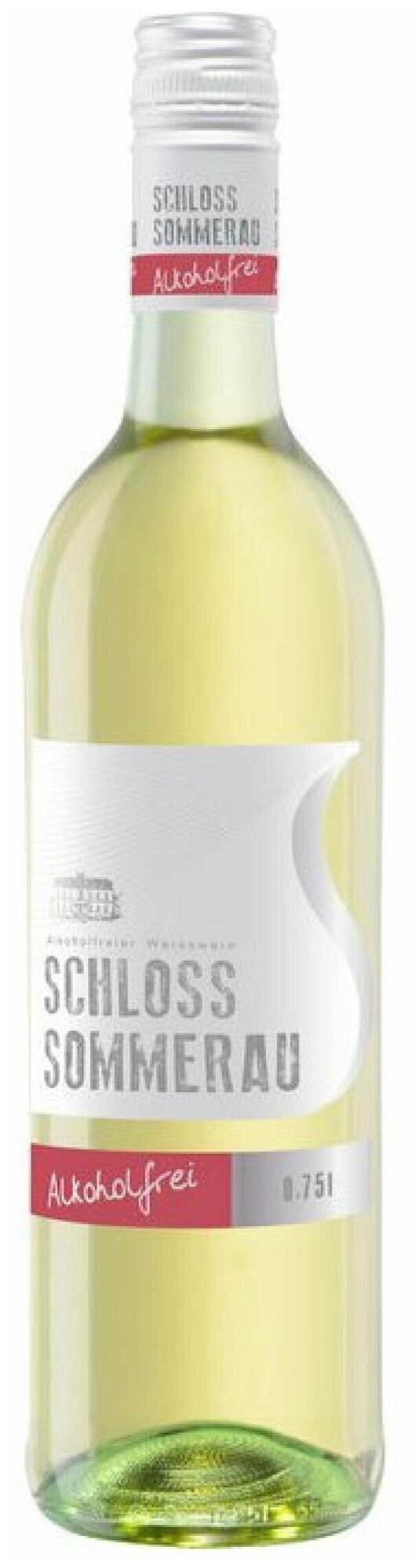 Вино безалкогольное белое Schloss Sommerau
