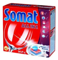 Somat All in 1 таблетки для посудомоечной машины 24 шт.