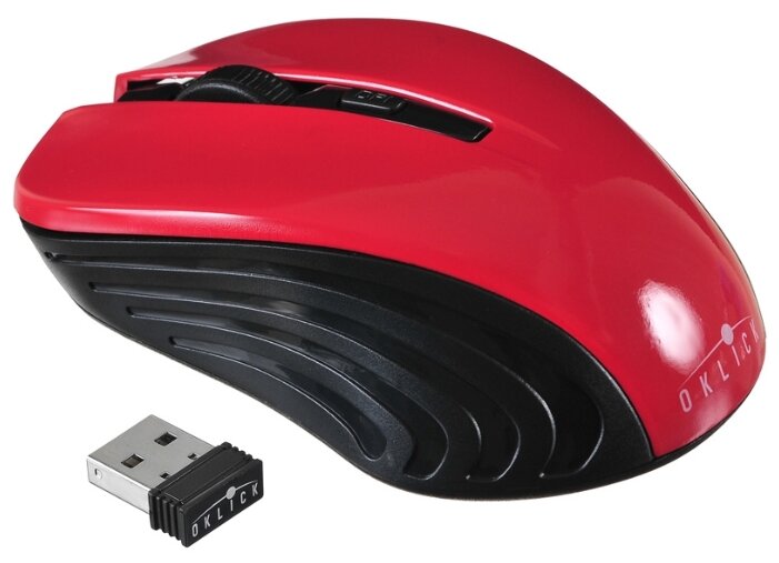 Мышь Oklick 545MW Red-Black USB
