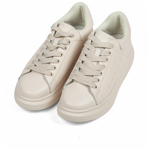 фото Кроссовки женские tabriano, размер 37, бежевые