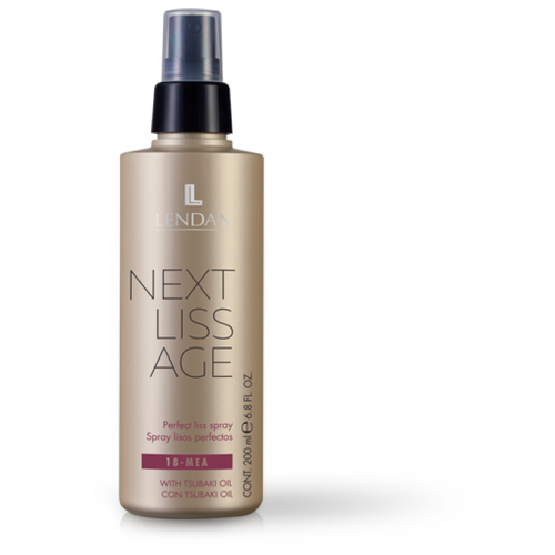 Спрей Безупречная гладкость, 200 мл/ Next Liss Age Perfect Liss Spray, Lendan (Лендан) уплотняющий спрей пляжный эффект nook hair in the wind thickening beach effect spray 200 мл