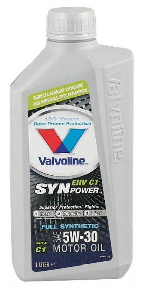 Моторное масло Valvoline SynPower ENV C1 5W-30 1л
