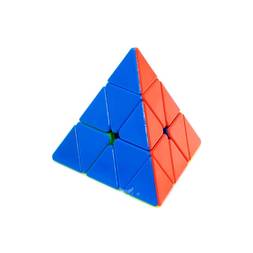 Пирамидка для спидкубинга YJ Pyraminx RuiLong Цветной пластик