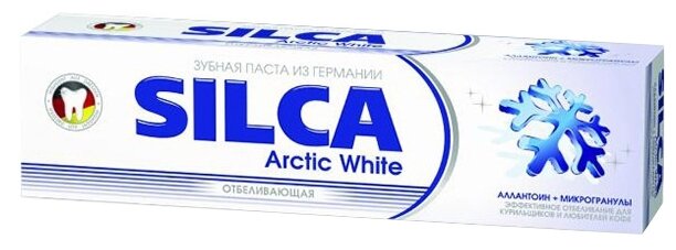 Зубная паста SILCA Arctic White, 100 мл