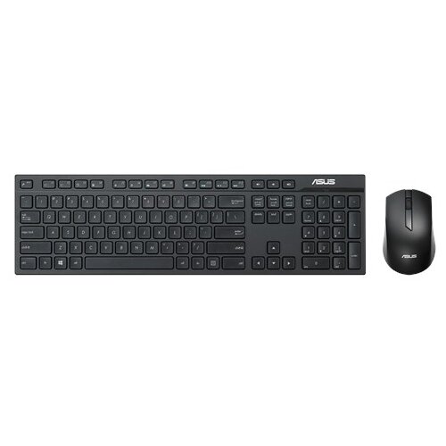 фото Клавиатура и мышь wireless asus w2500 90xb0440-bkm040 черные, usb, fm, 3 кнопки/колесо