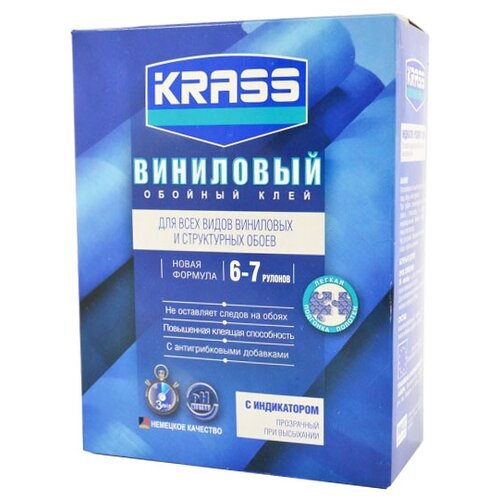 Клей для виниловых обоев Krass Виниловый 0.2 кг