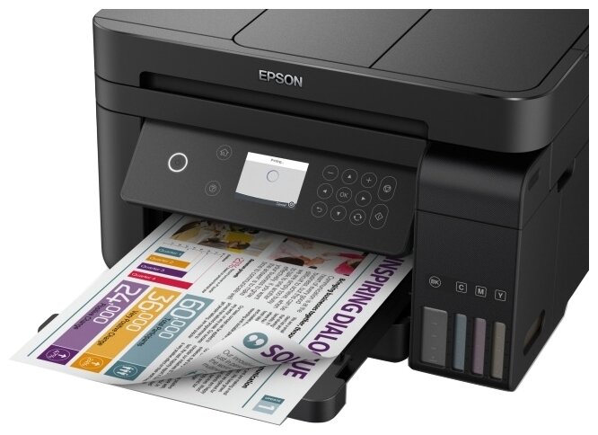 МФУ струйное Epson L6170 цветн A4