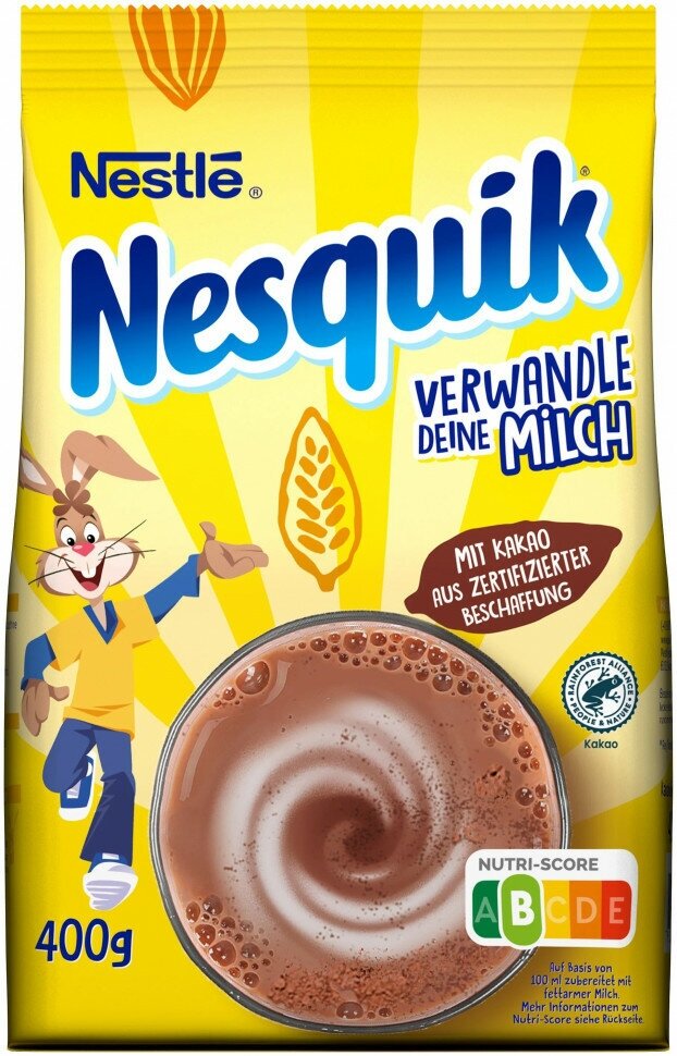 Какао Nesquik 400г, пакет