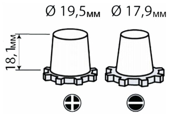 Аккумулятор Topla Top JIS TT75J 57529 SMF (118875), 269x173x218, обратная полярность, 75 Ач