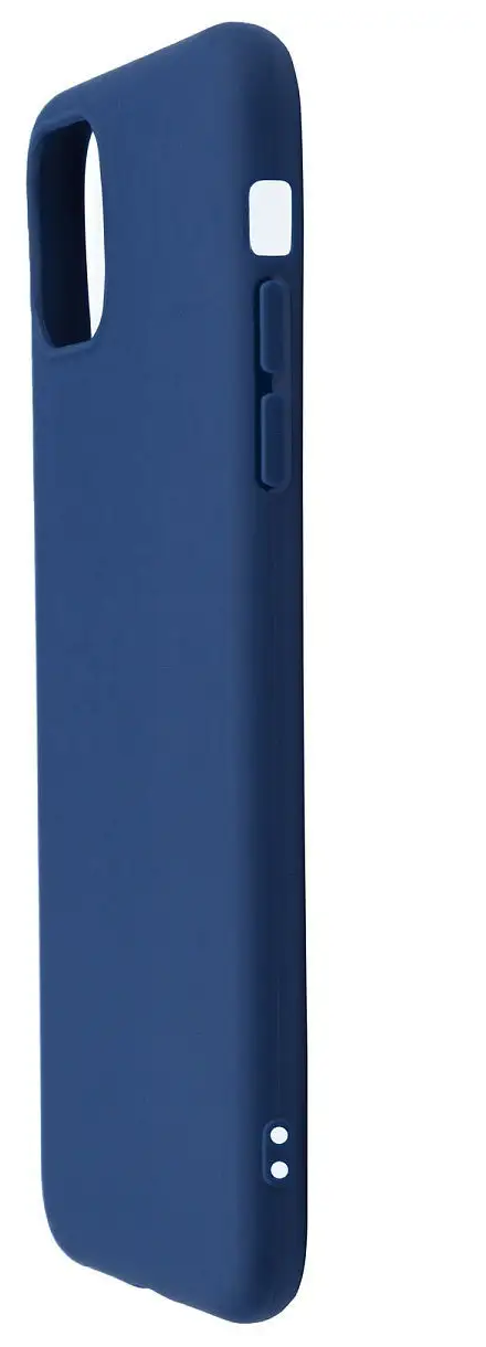 Чехол защитный TPU LuxCase для Apple iPhone 11 Pro Max, Синий, 1,1 мм - фото №4