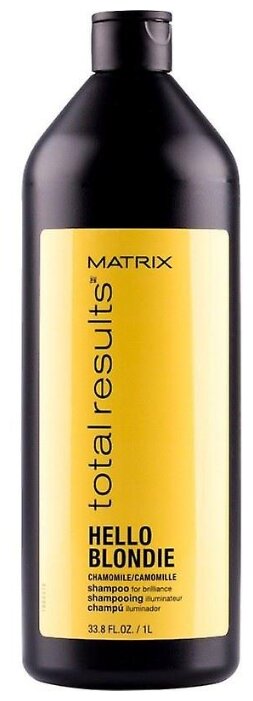 Matrix шампунь Total Results Hello Blondie для сияния светлых волос — купить по выгодной цене на Яндекс.Маркете