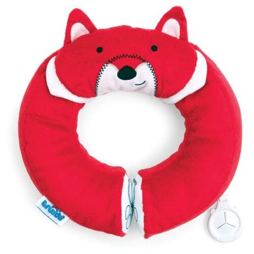 фото Подушка для шеи trunki yondi fox felix, красный