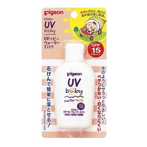 PIGEON Молочко для лица и тела PIGEON UV SPF15 возраст 0+ флакон 60гр