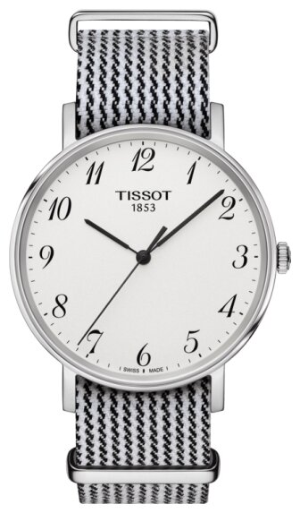 Наручные часы TISSOT T-Classic T109.410.18.032.00, белый, серебряный