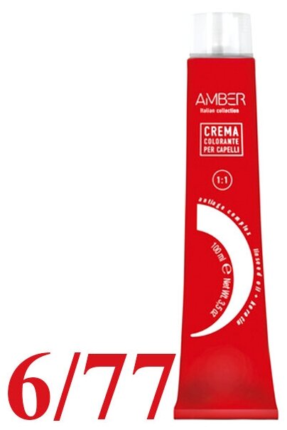 Крем-краска AMBER 6/77, 100 мл — фото 1