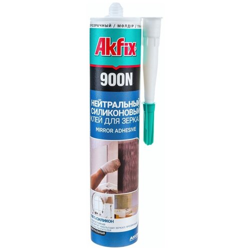 Силиконовый клей-герметик для зеркал Akfix 900N