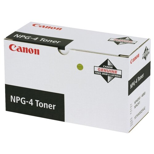 Картридж Canon NPG-4 BK (1375A002), 15000 стр, черный