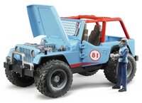 Внедорожник Bruder Jeep Cross Counrty Racer (02-541) 29 см голубой