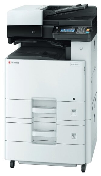 МФУ лазерное KYOCERA ECOSYS M8124cidn, цветн., A3, белый