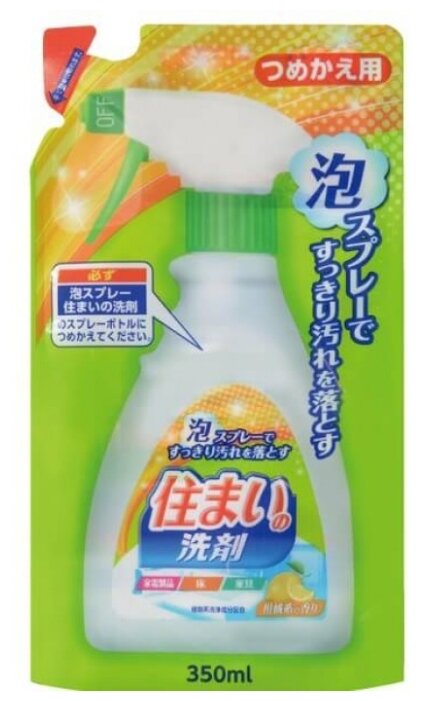 Nihon Detergent Спрей-пена для чистки и полировки