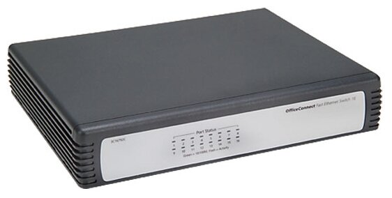 Коммутатор HP JD858A V1405-16 (16 ports 10/100, Unmanaged)