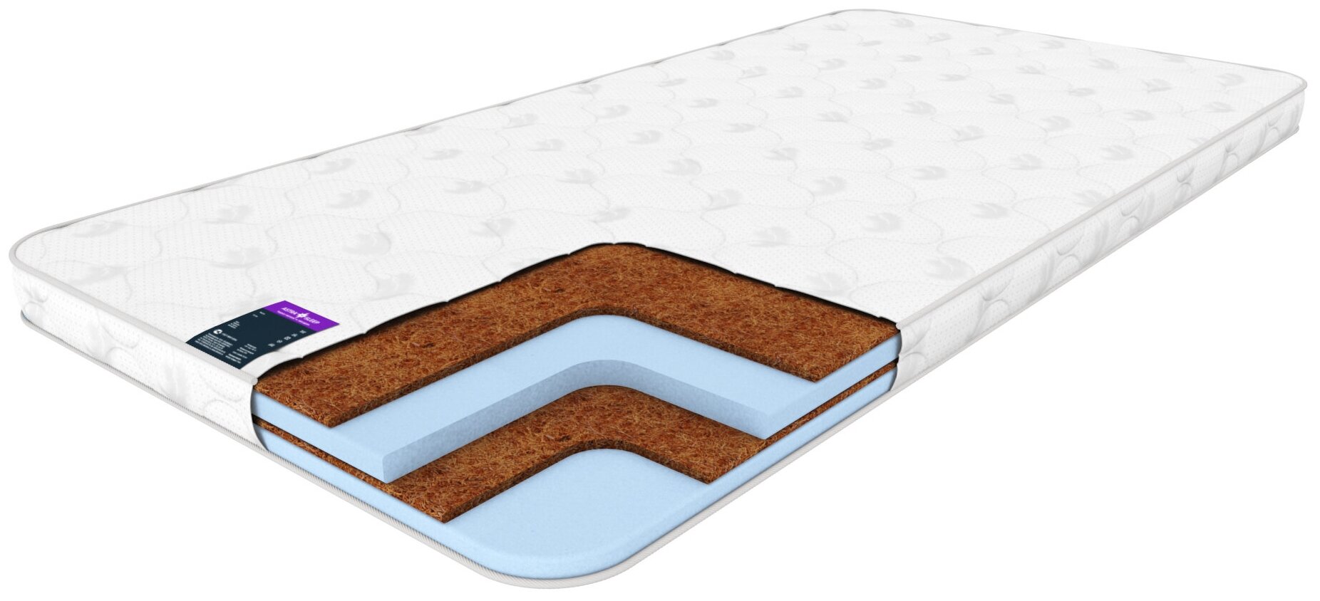 Беспружинный матрас Astra Sleep Everynight Delight 160х200 см