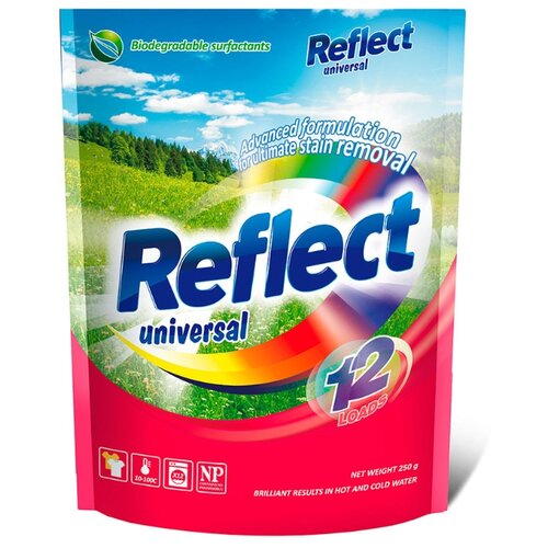 фото Стиральный порошок Reflect Universal 0.25 кг пластиковый пакет