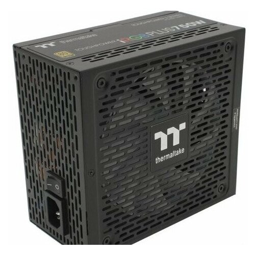 Блок питания Thermaltake ATX 750W Toughpower iRGB Plus 80 gold 2444pin APFC 140mm fan color LED 9xSATA Cab Manag RTL 1284400₽