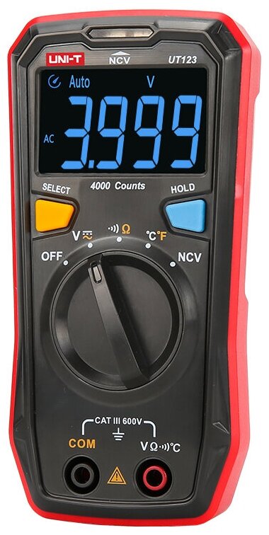 Карманный бытовой мультиметр UNI-T UT123